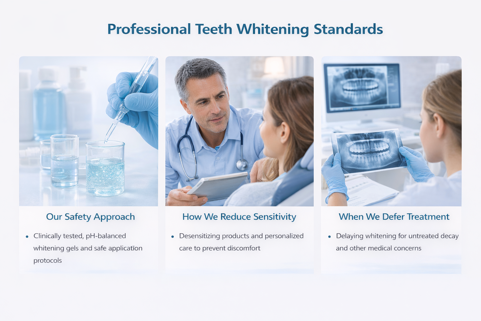 Safety and Professional Standards