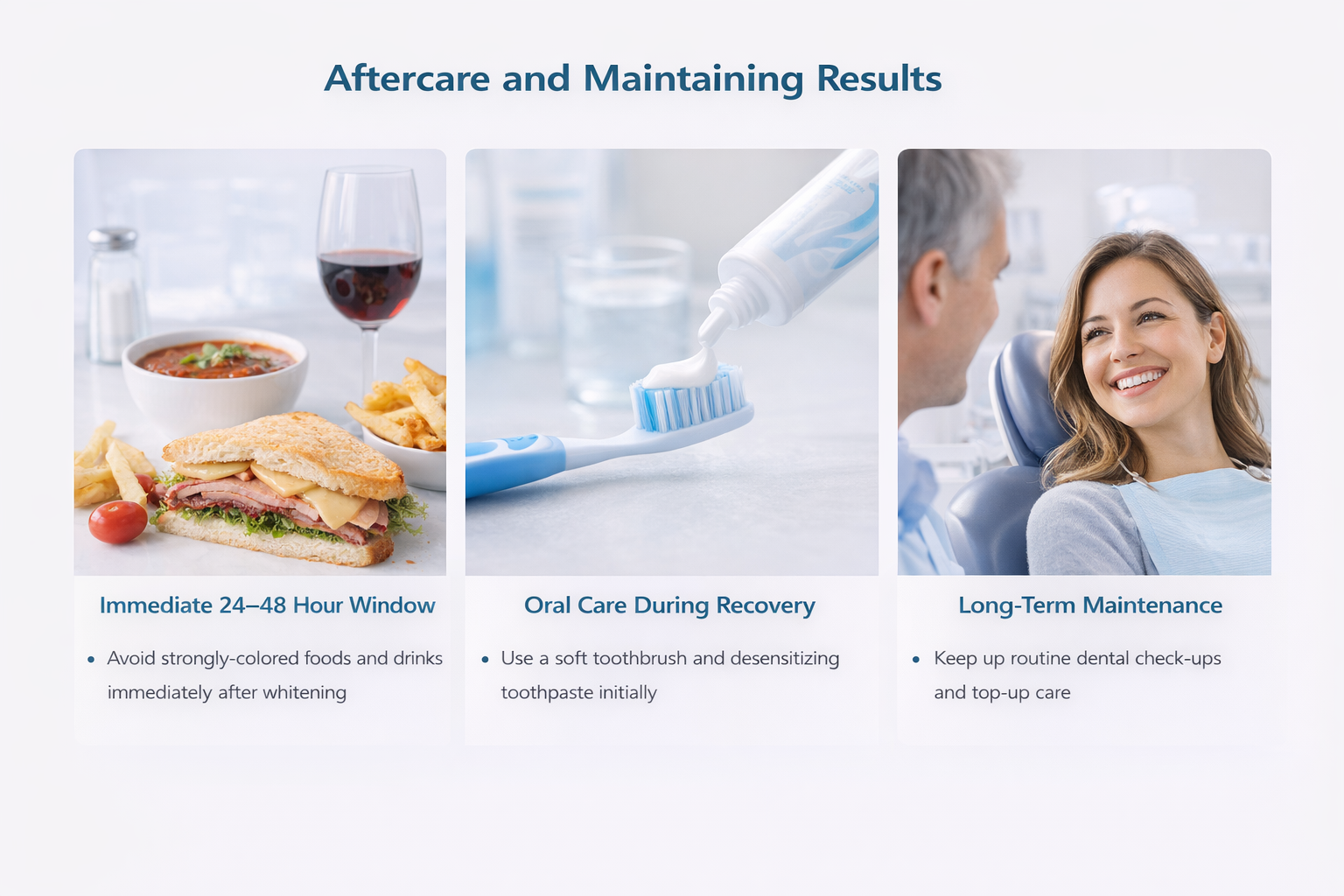 Aftercare and Maintaining Results