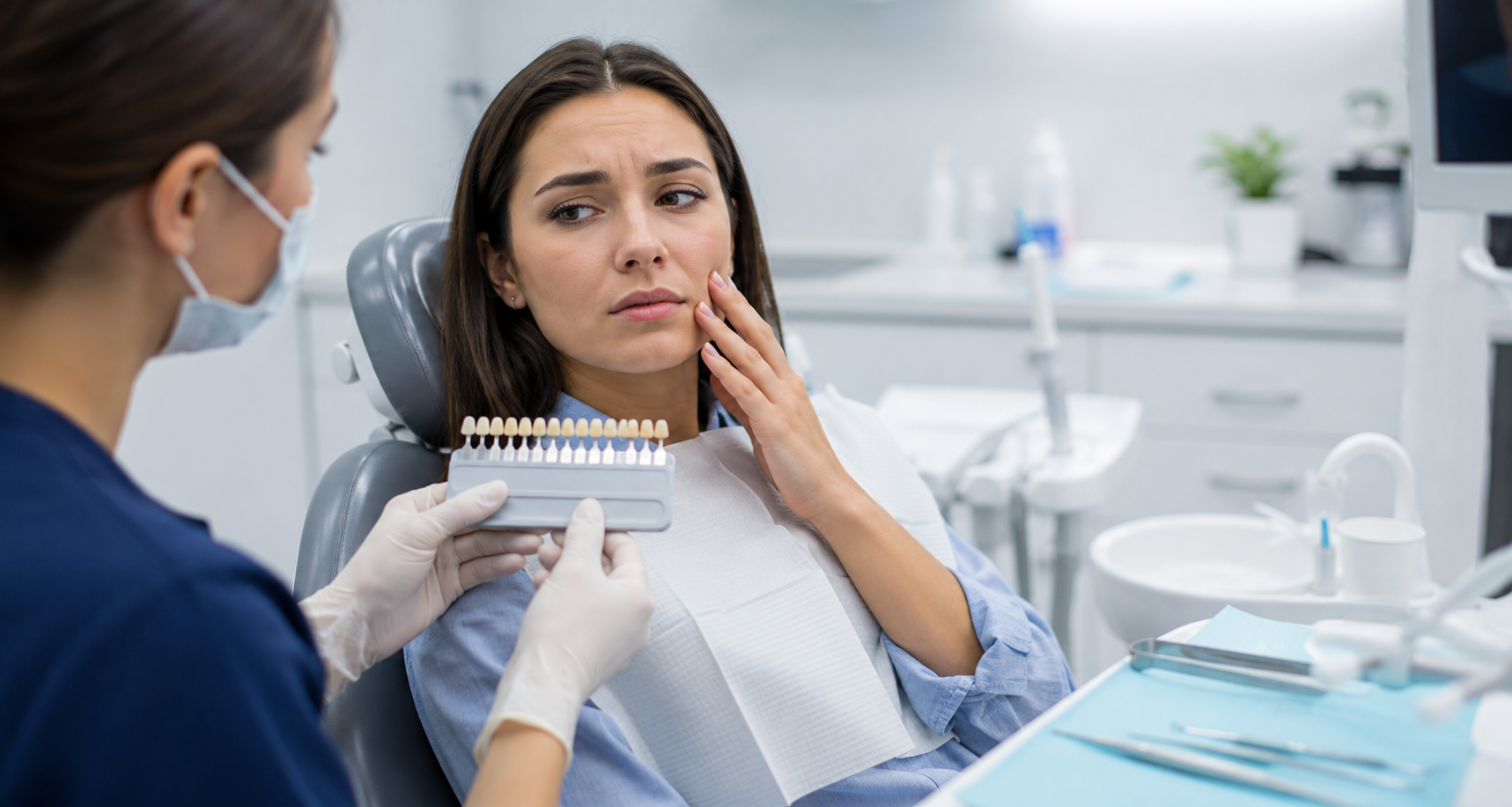 Sensitive teeth and careful planning
